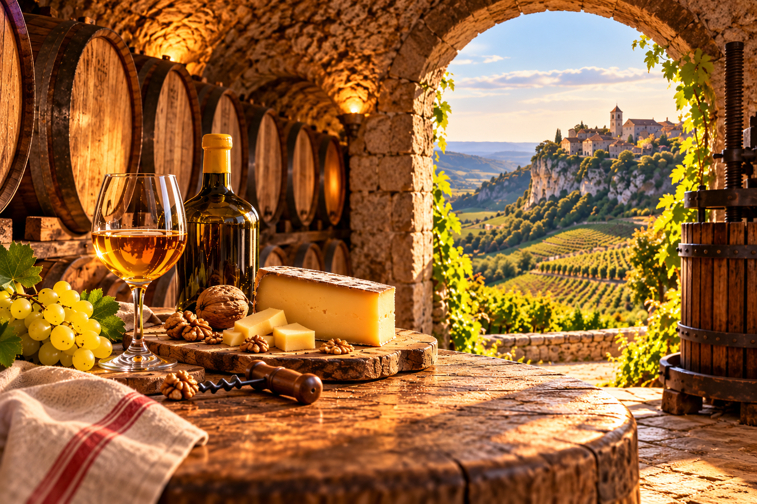 Wine region of jura
