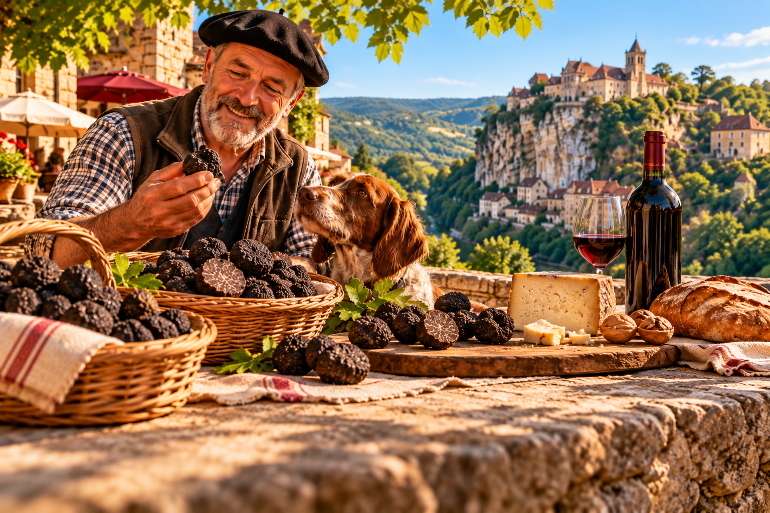 Wine region of sud-ouest