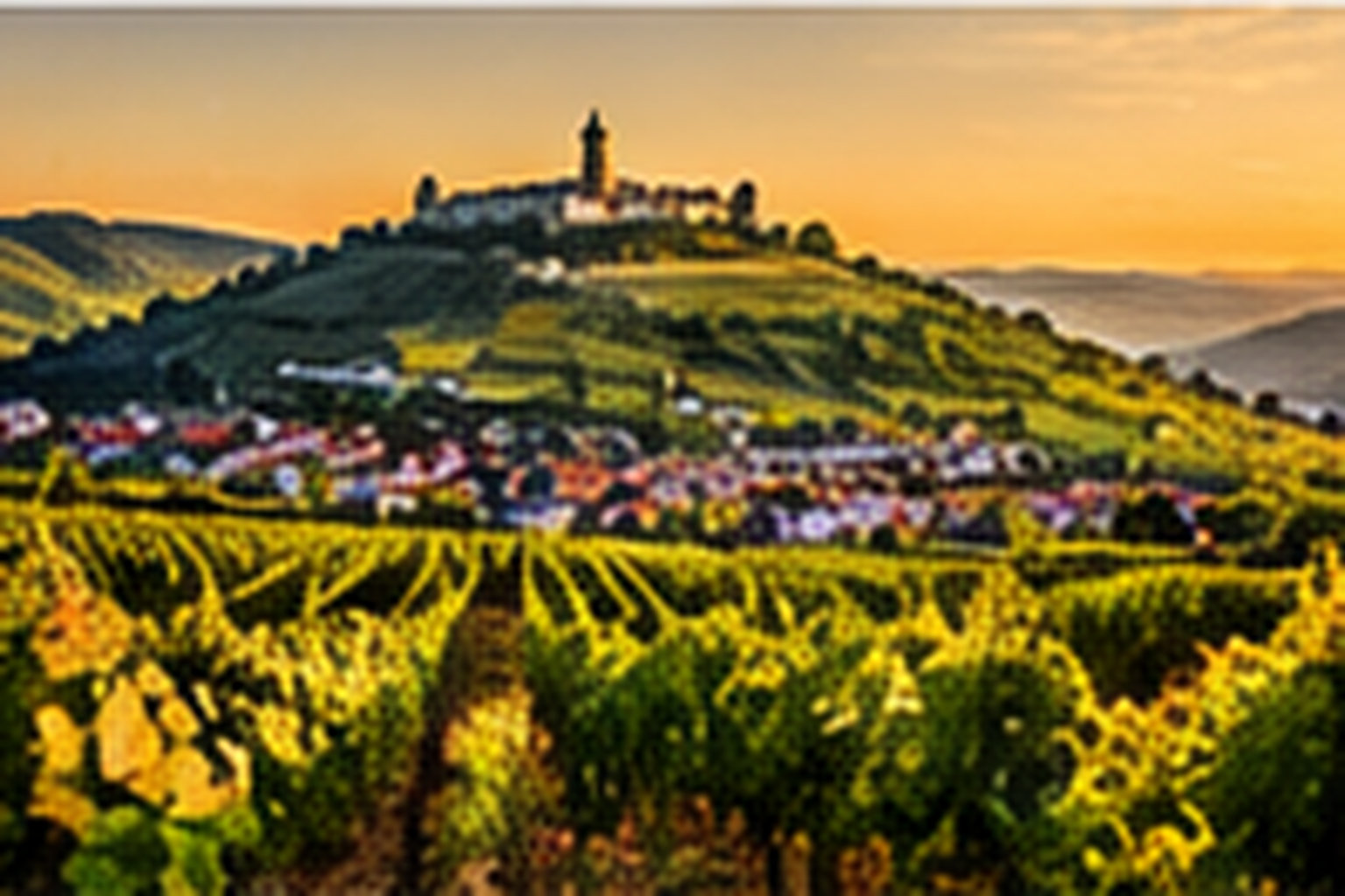 Wine region of württemberg