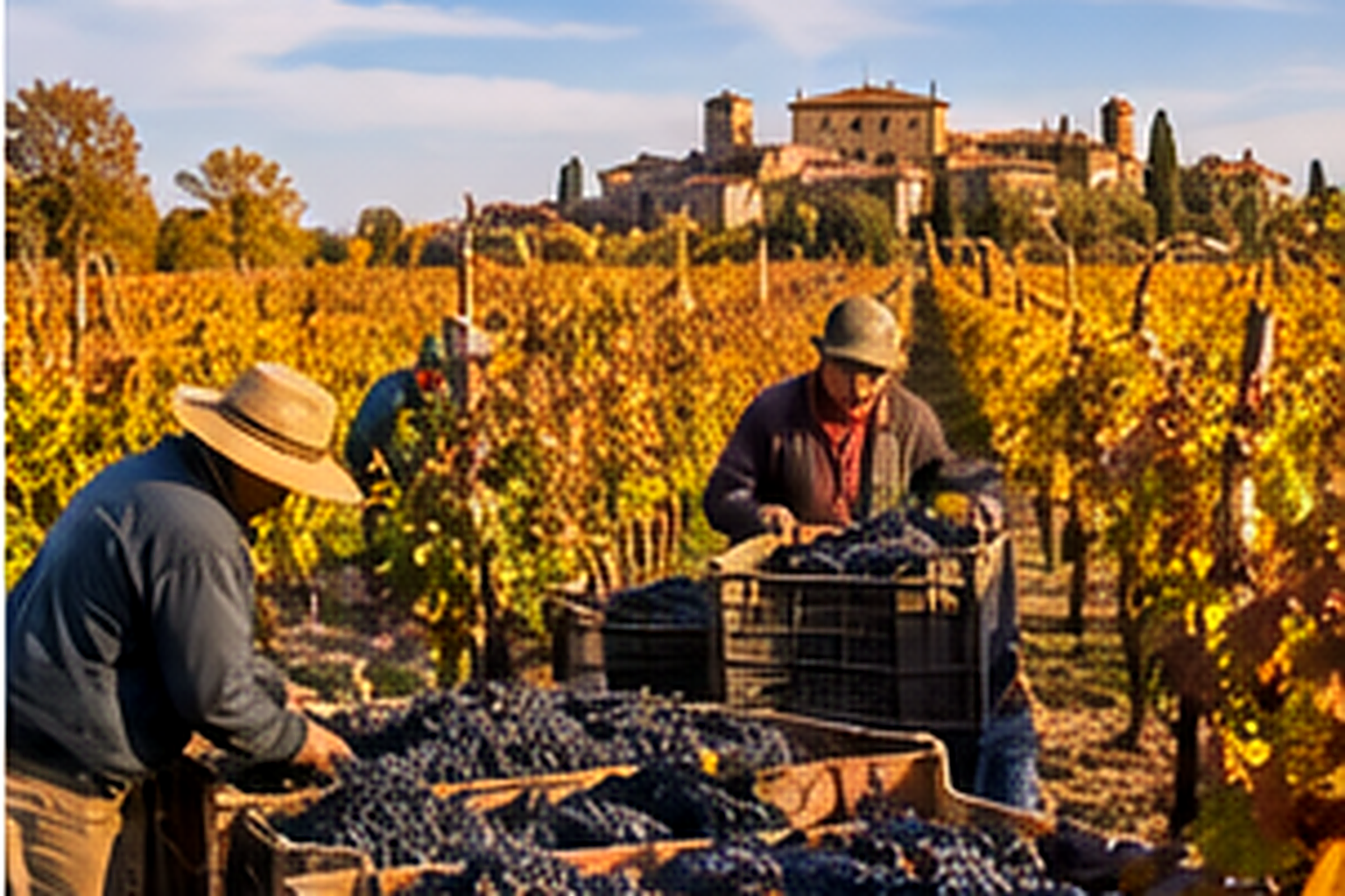 Wine region of emilia-romagna