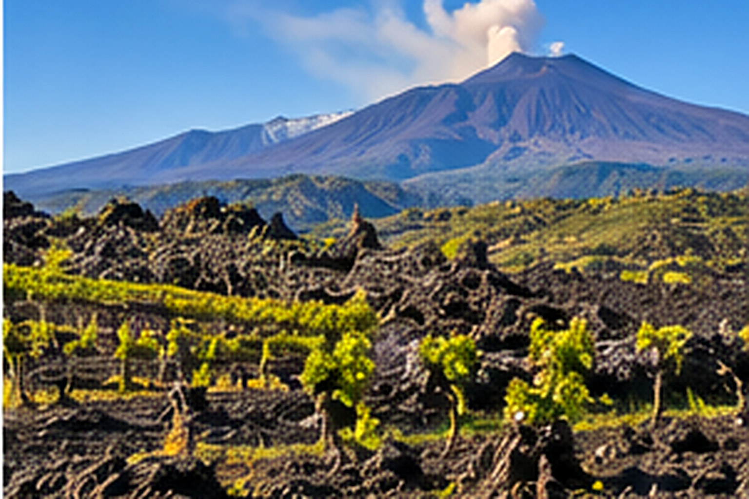 Wine region of sicilia