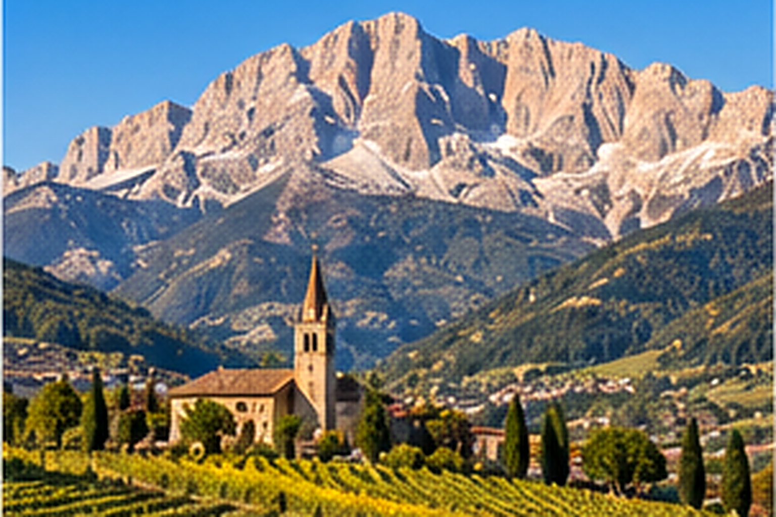 Wine region of trentino-alto adige/südtirol