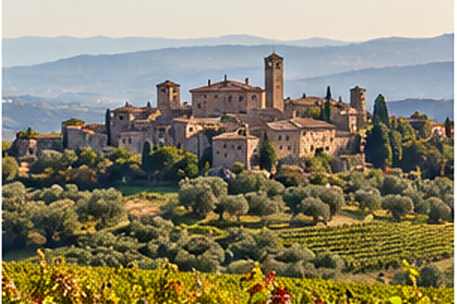 Wine region of umbria